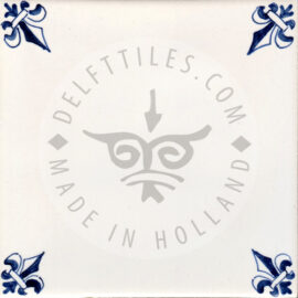 Corner decorated tile 03