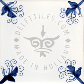 Corner decorated tile 07