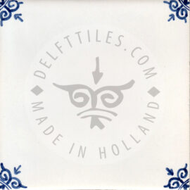 Corner decorated tile 01