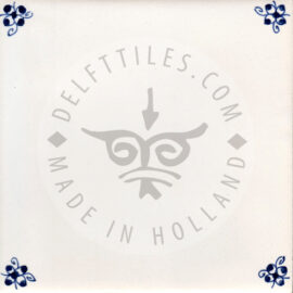 Corner decorated tile 05