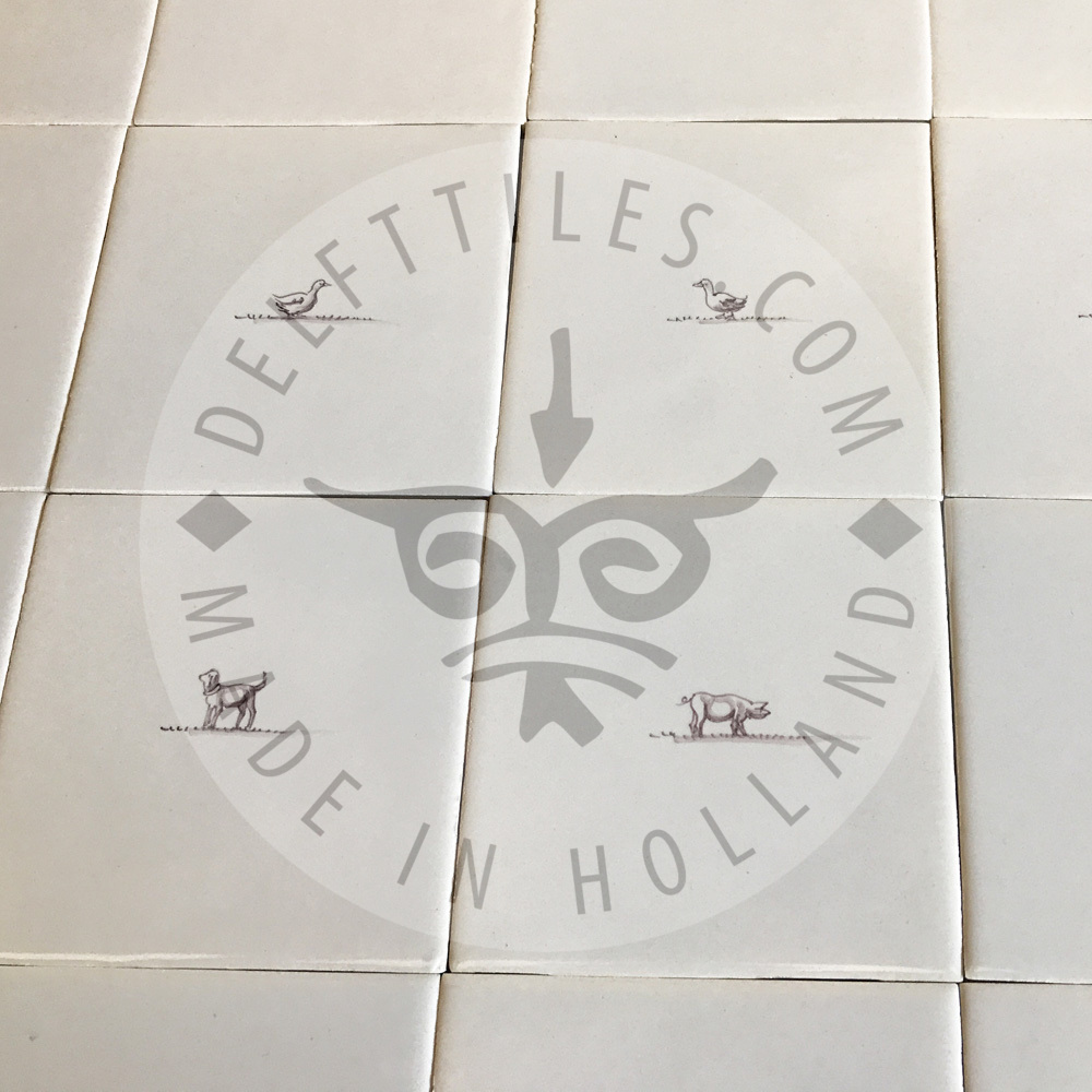 Tierskizzen-Fliesen (DS) – Bild 11