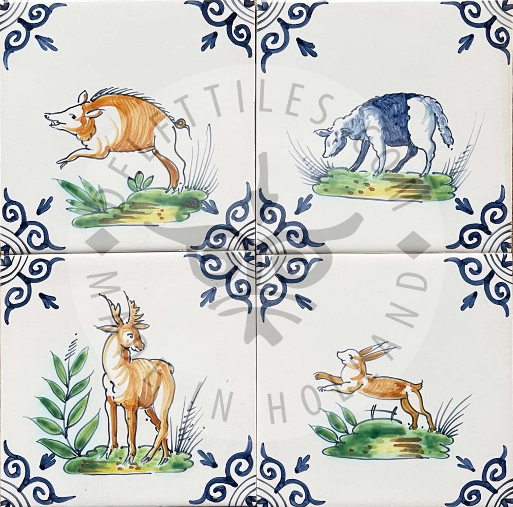 Multi Color Animals in circle (DM_mc) - Image 7