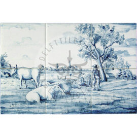 Landscape tile Mural 3×2 Tiles (L6a)
