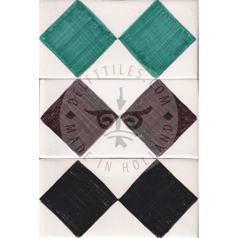 Border Tile 03 - squares sea green - different colors - Image 4