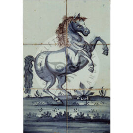 6 tile rare horse tile panel 2