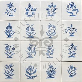 Big Flowers Blue Tiles 2 (BG2)