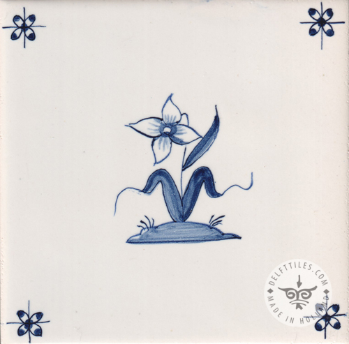 Kleine Blumenfliesen 2 mehrfarbig (BK2_mc) – Bild 9