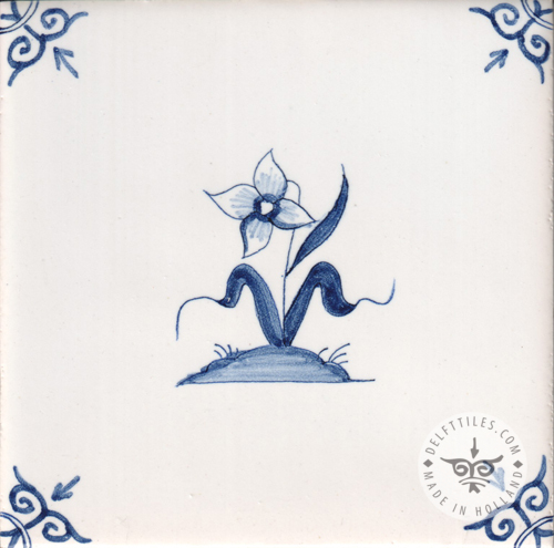 Kleine Blumenfliesen 2 mehrfarbig (BK2_mc) – Bild 8