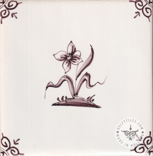 Kleine Blumenfliesen 2 mehrfarbig (BK2_mc) – Bild 11