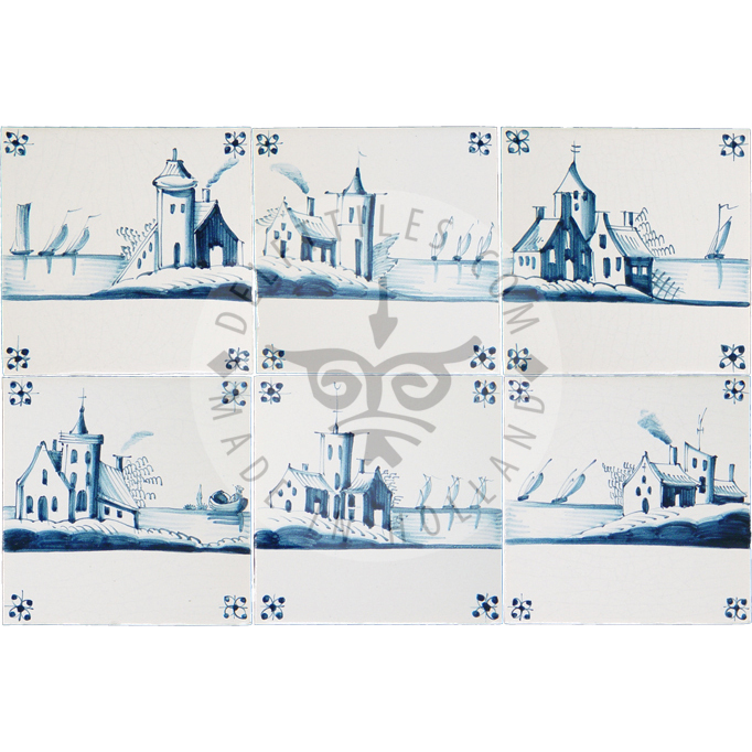 Holländische Landschaft mit Horizontfliese (LO) – Bild 2