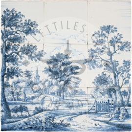 Landscape tile Mural 3×3 tiles (L9b)
