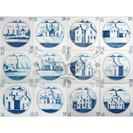 Houses in circle (LH)