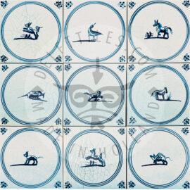 Animals in Circle Tiles (SP)