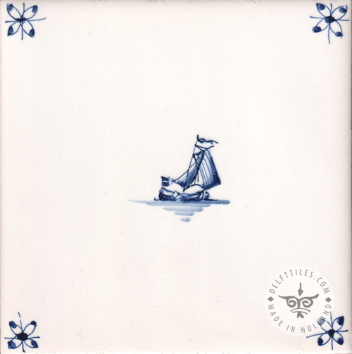 Fliesen mit Skizzen kleiner Boote/Schiffe (SS) – Bild 4