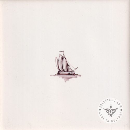 Fliesen mit Skizzen kleiner Boote/Schiffe (SS) – Bild 5
