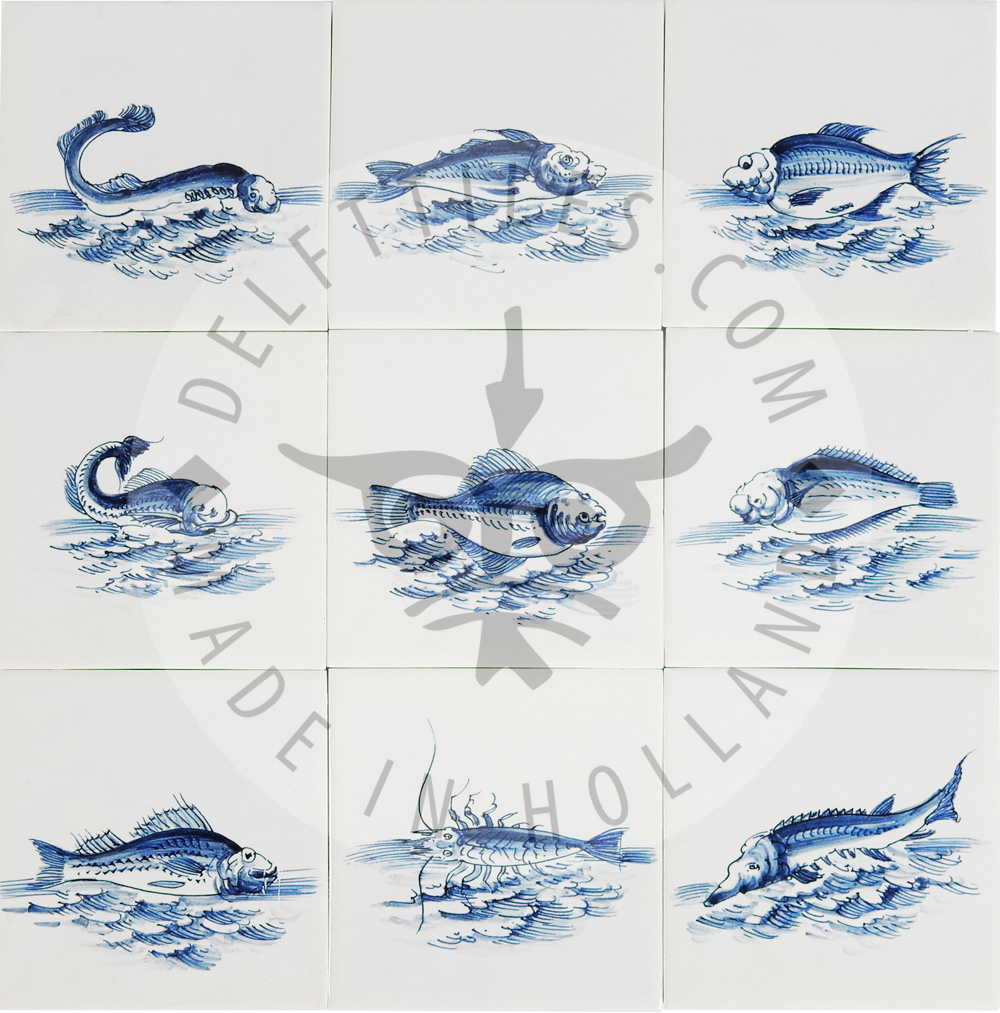 Fish on Tile (VI)