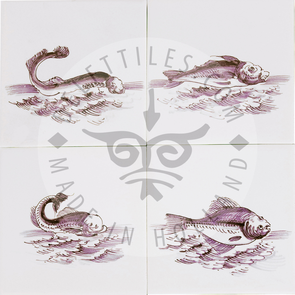 Fish on Tile (VI) - Image 2