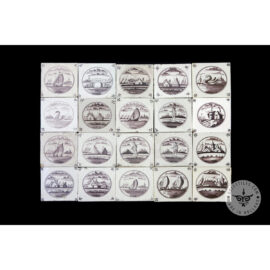 Antique Delft Tiles set #13