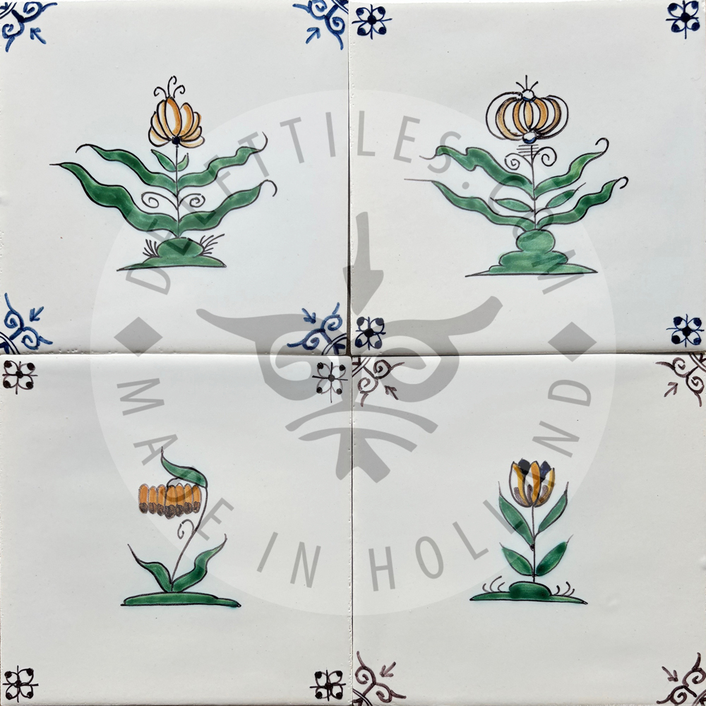 Decorative Flower Tiles (BC2_mc) - Image 4