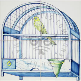 Bird Cage tile panel 2×2 Tiles (VK4d)