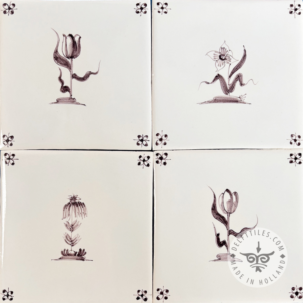 Kleine Blumenfliesen 2 (BK2) – Bild 12