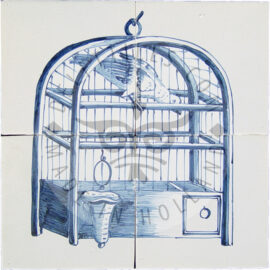 Bird Cage tile panel 2×2 Tiles (VK4f)