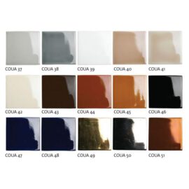 Colorful glazes # 37-51