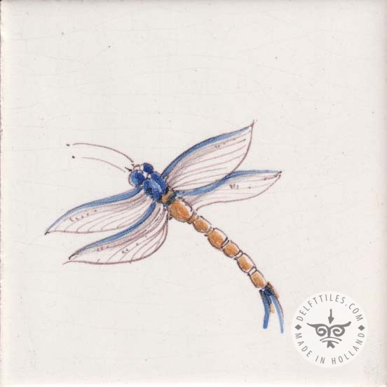 Libelleninsekt auf Fliese (HDD_mc) – Bild 2