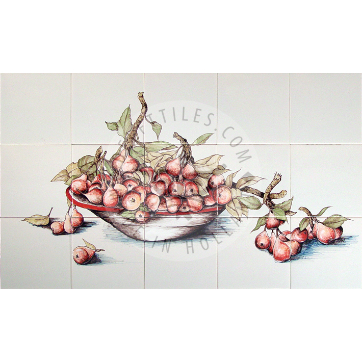 Stew Pears panel 5x3 Tiles (HF15a)