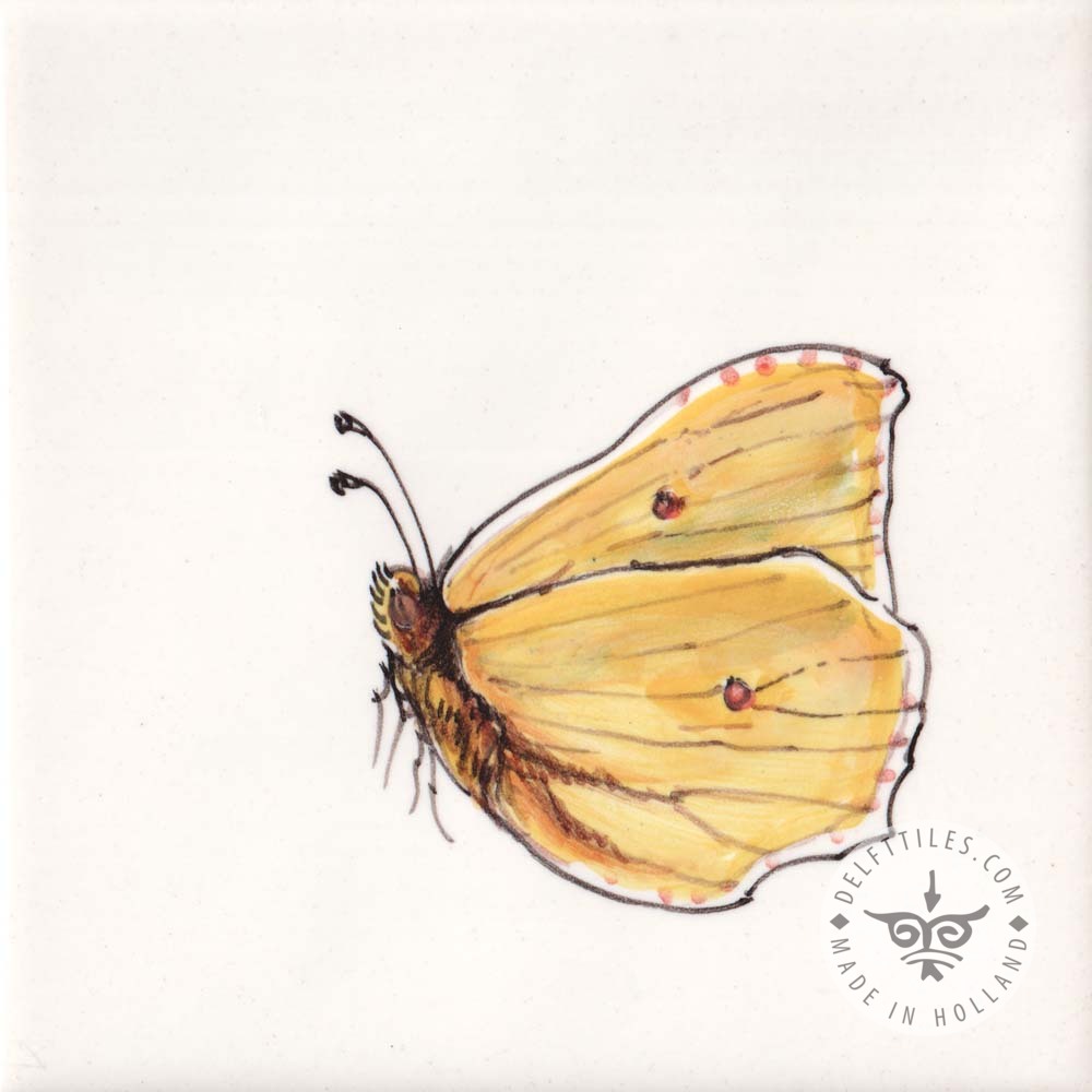 Schmetterlinge, große, mehrfarbige Fliese (HDVG2_mc) – Bild 5