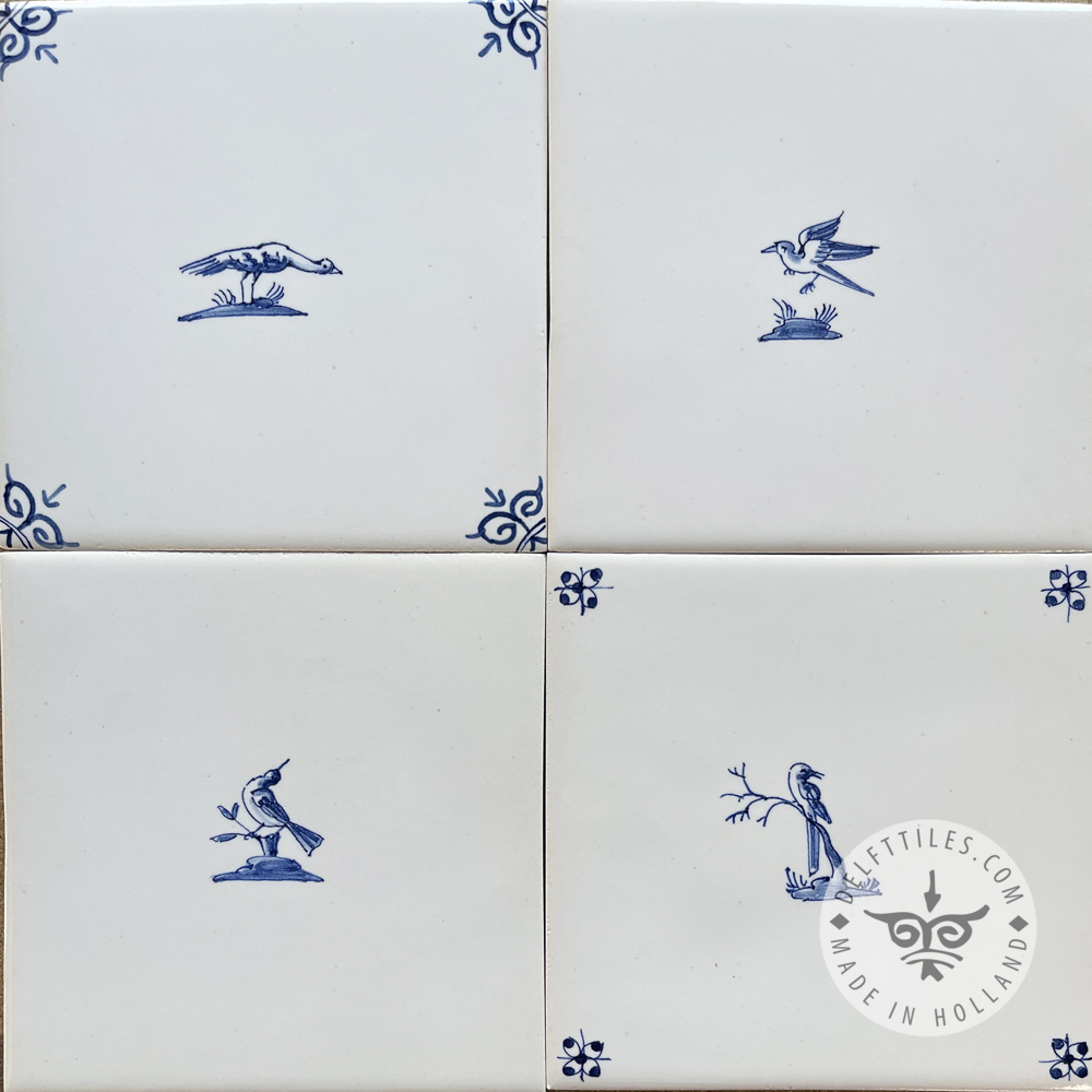 Fliesen mit Vogel-Skizzen (VK) – Bild 11