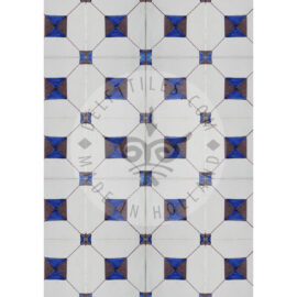 Vintage-Designs für niederländische Fliesen Nr. 12