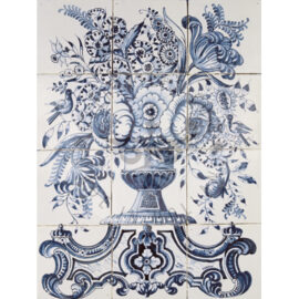 Vase with Flowers 3×4 tiles (BV12a)