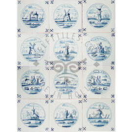 Landscape in Circle Tile B (LCB)