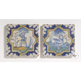 2 rare collector tiles  #PC35