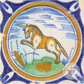 rare unicorn tile  #PC43