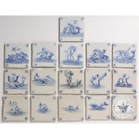 Beautiful mythological tiles #S34