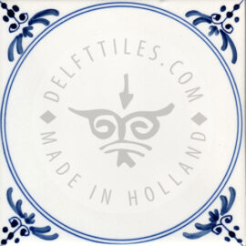 Corner decorated tile 10