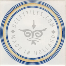 Corner decorated tile 15