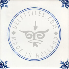 Corner decorated tile 20