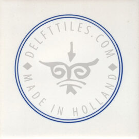 Corner decorated tile 22