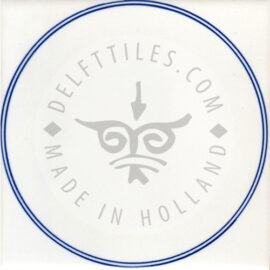 Corner decorated tile 24