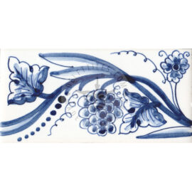 Border Tile 05 – Grapes on Vine