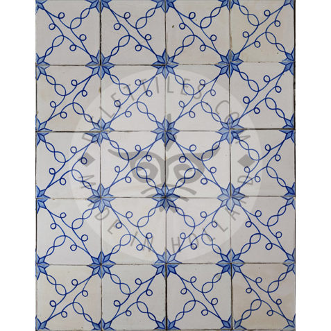 Vintage-Designs für niederländische Fliesen Nr. 26