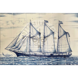 Clipper Ship tile panel 6×4 tiles (S24b)