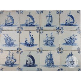 17th and 18th century ship Tiles