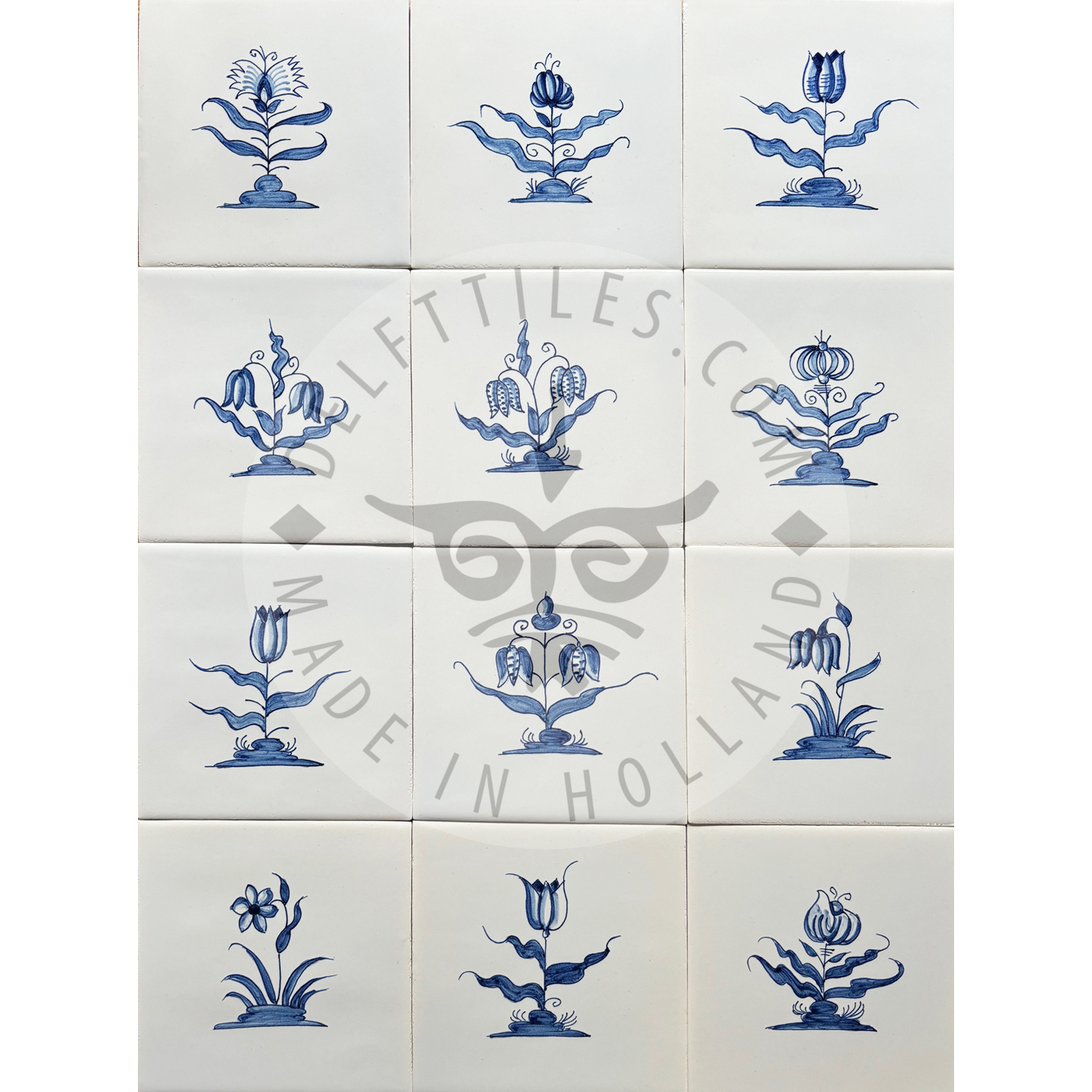 Decorative Flower Tiles (BC2_mc) - Image 3