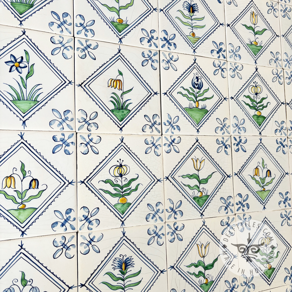 Blumenfliesen im Quadrat 2 (BTsq2_mc) – Bild 5