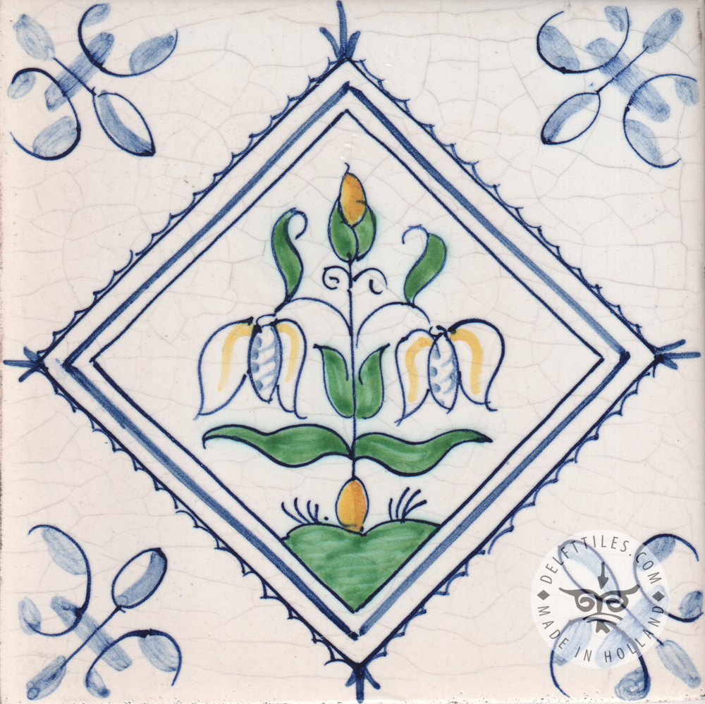 Blumenfliesen im Quadrat 2 (BTsq2_mc) – Bild 3