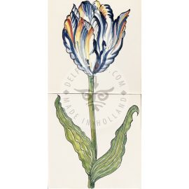 Tulip Tile Panel 1×2 tiles (HT2_g_mc)
